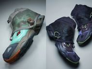 Happy99 and Reebok Instapump Fury (Image via Sneaker News)